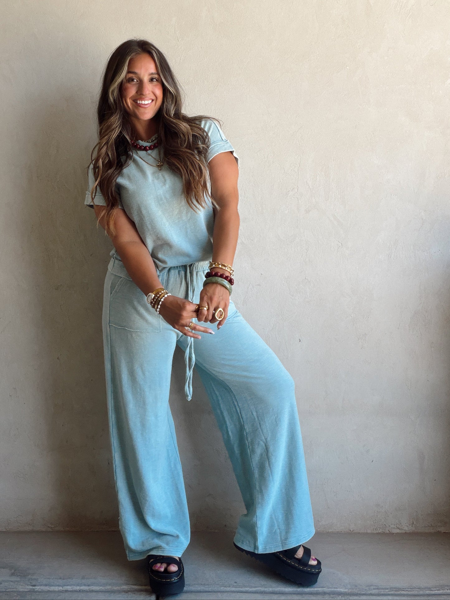 Vanessa Set in Seafoam