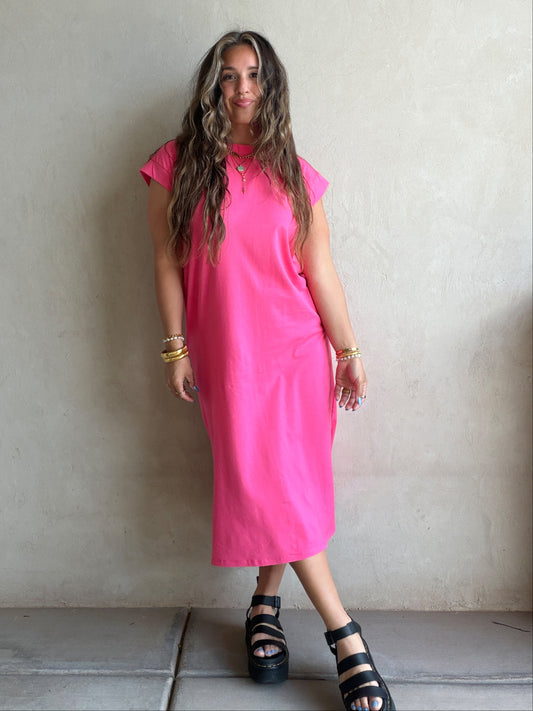 Mindi Dress in Pink