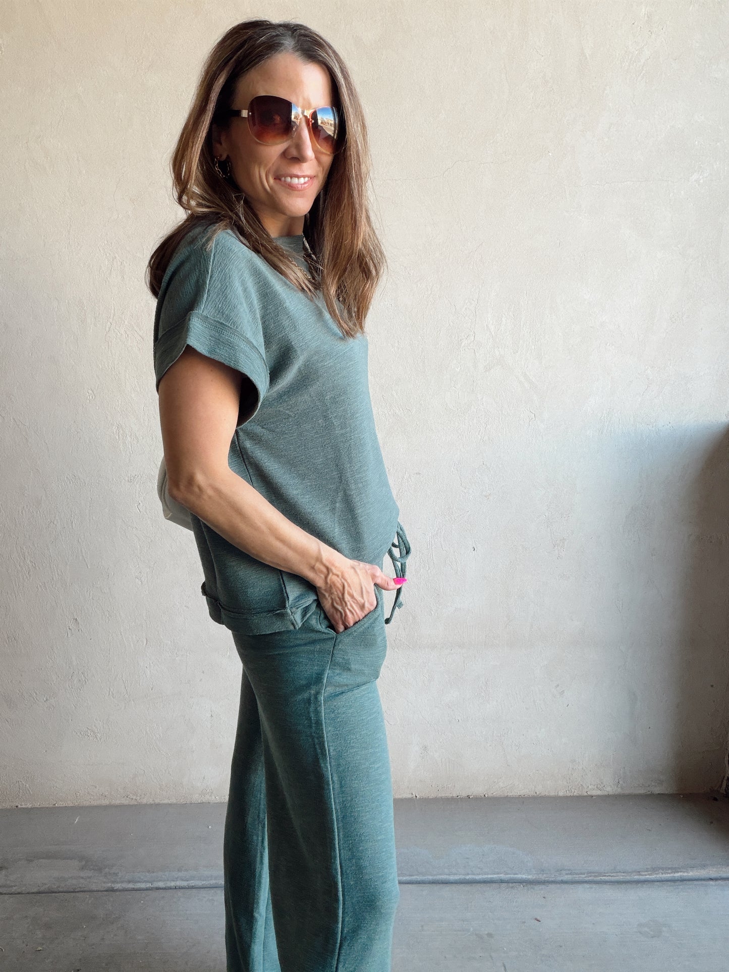 Vanessa Set in Olive