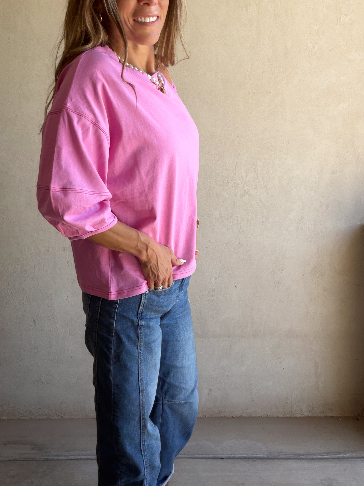 Jenelle Top in Pink