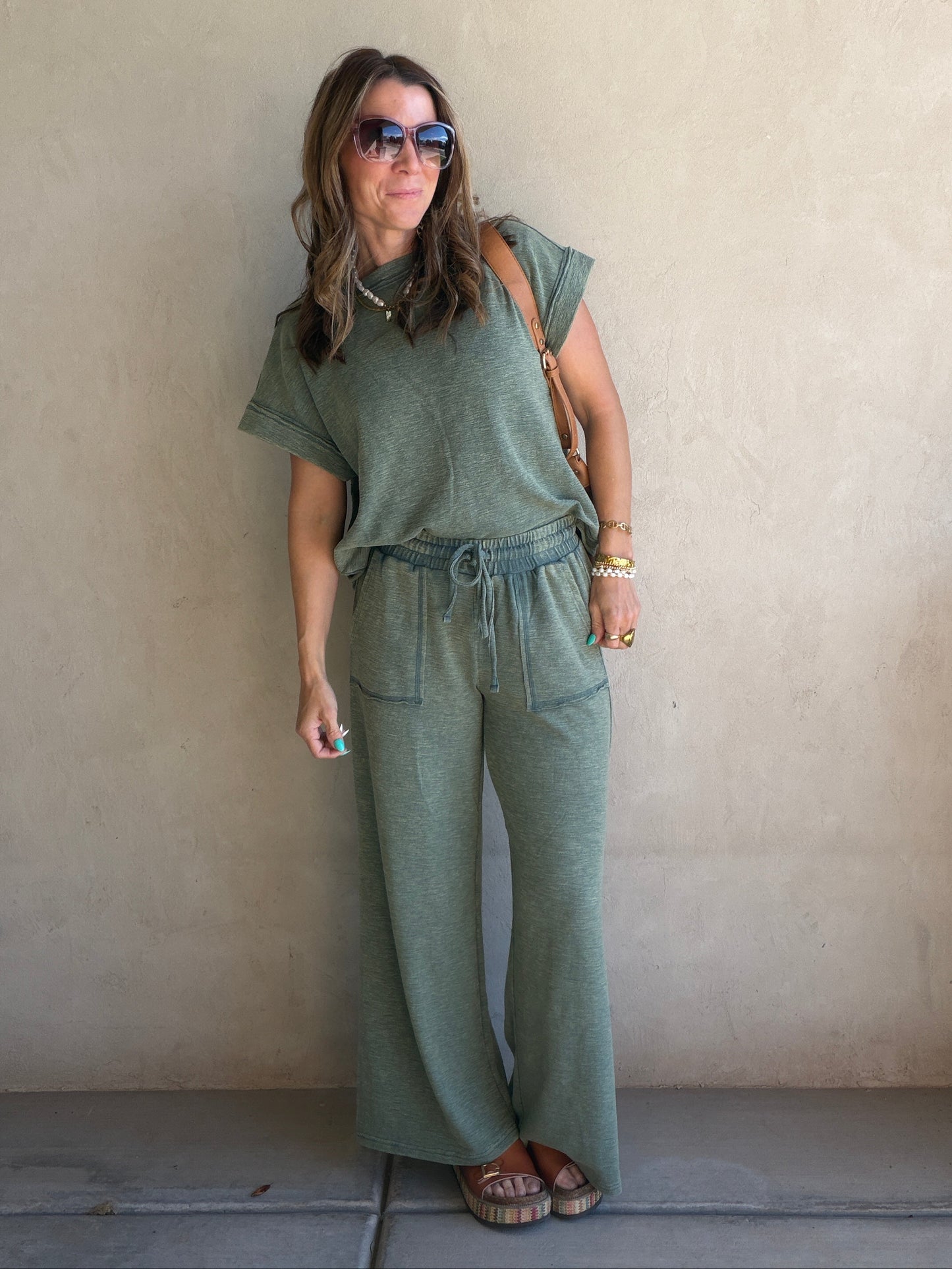 Vanessa Set in Ash Jade