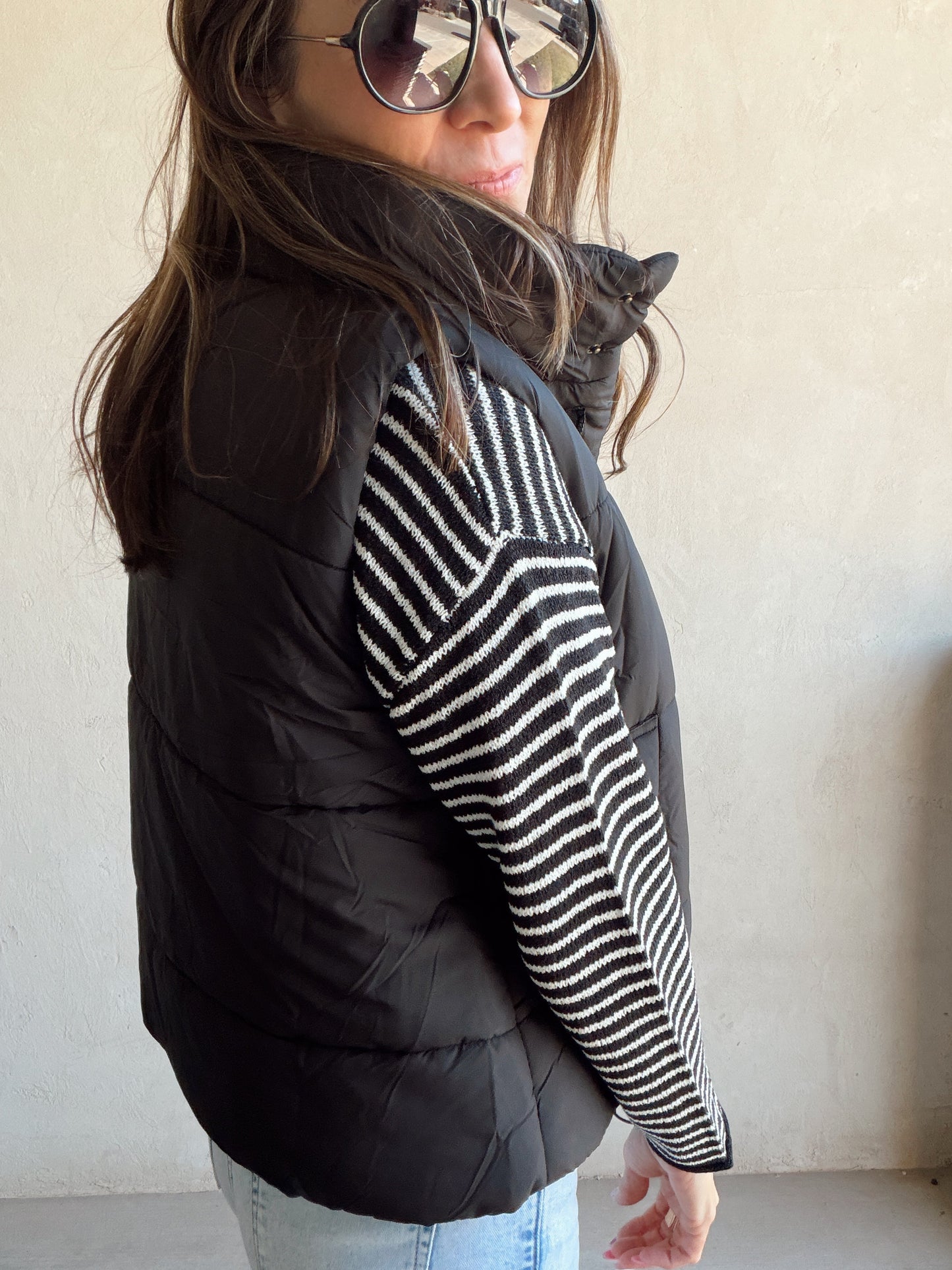 Rachel Vest in Black