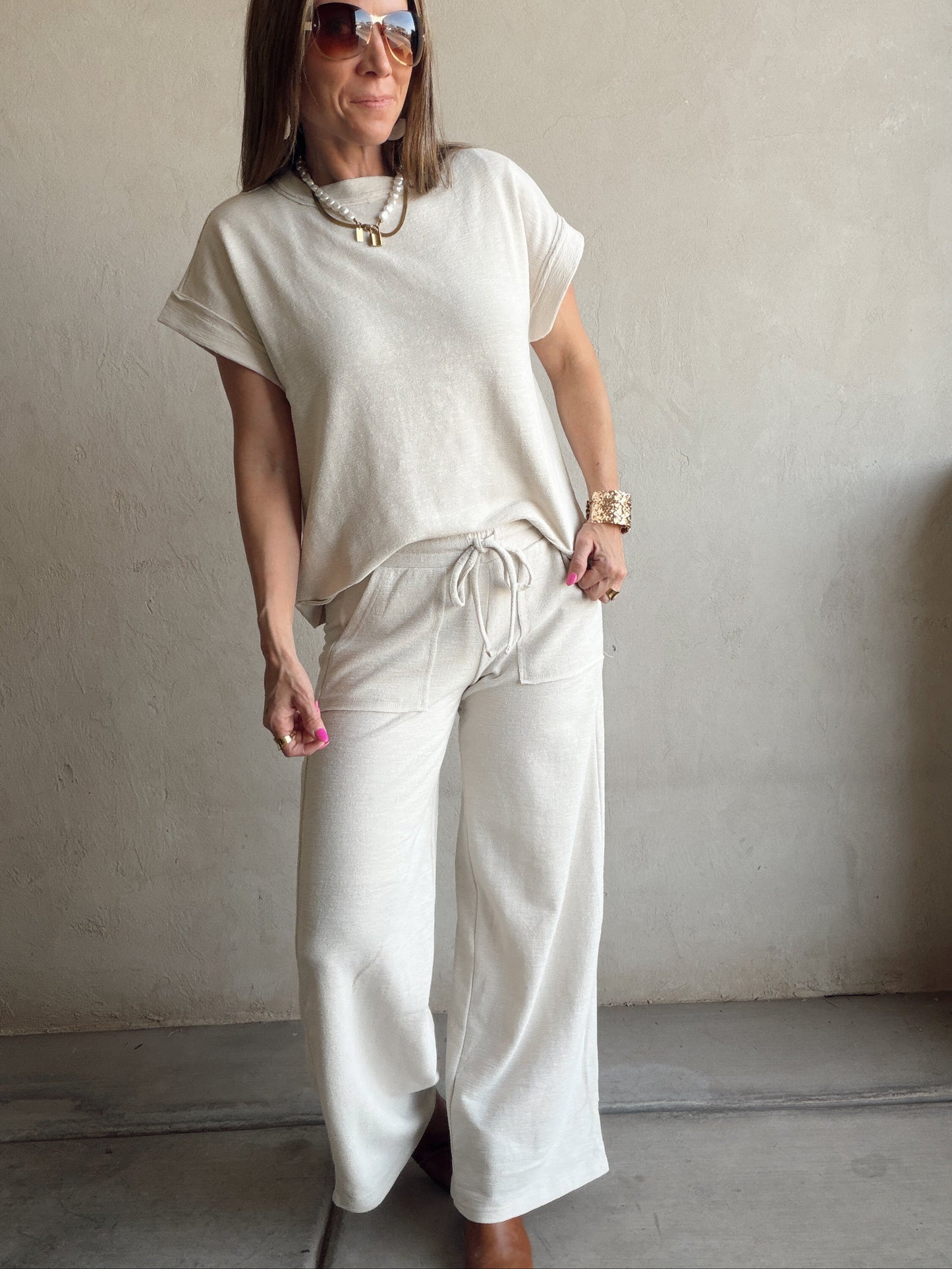 Vanessa Set in Cream