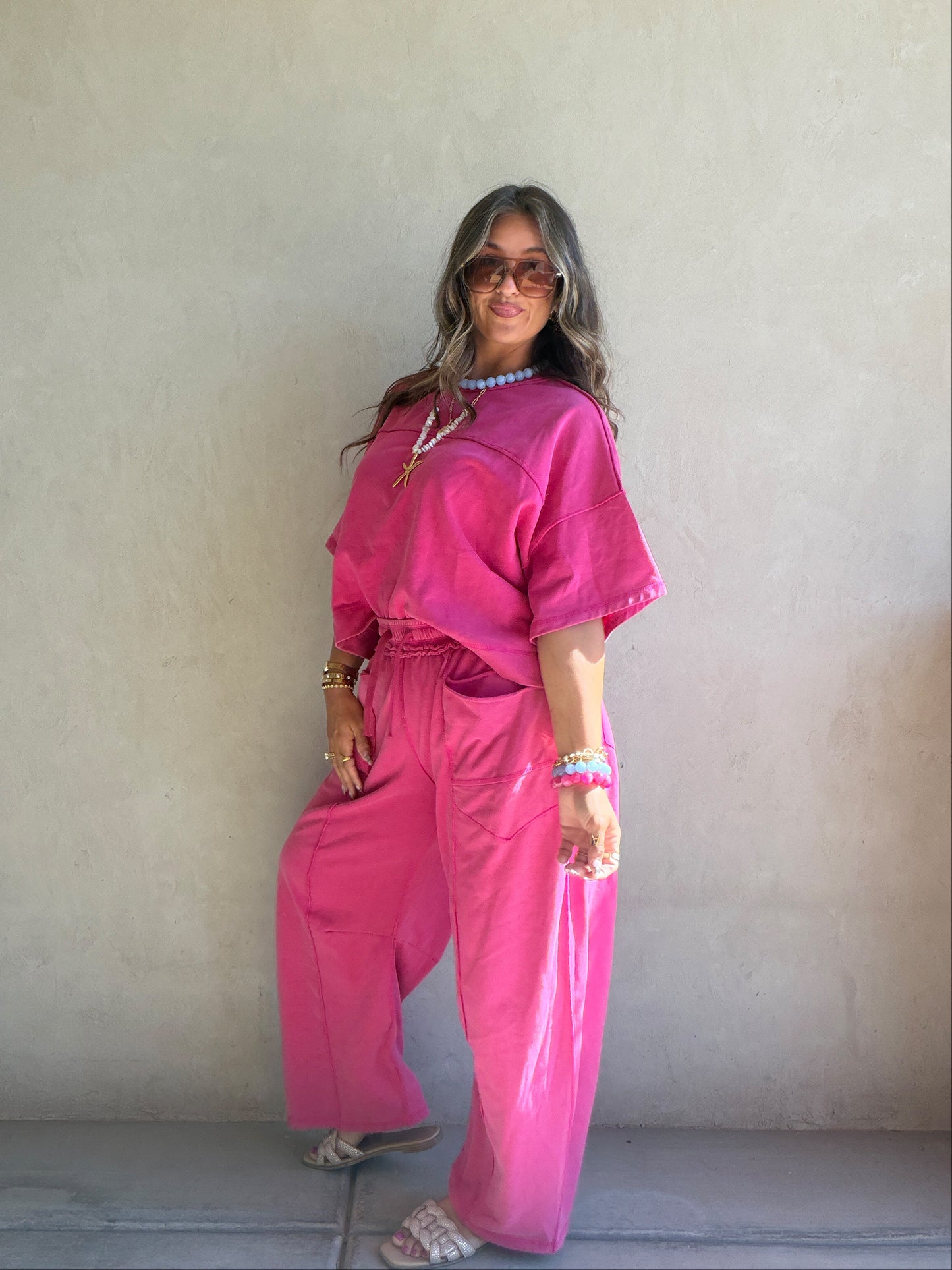 Clara Set in Pink