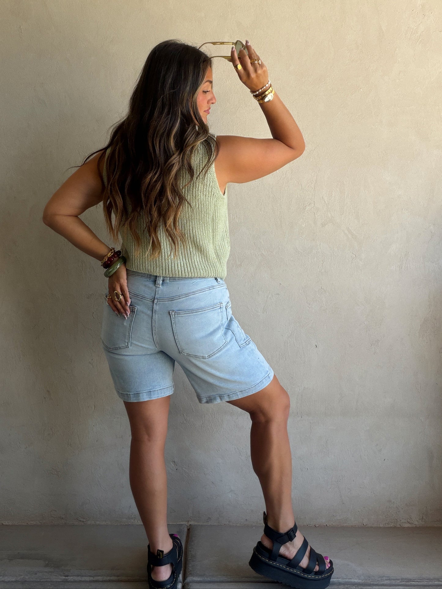 Liz Vest in Sage