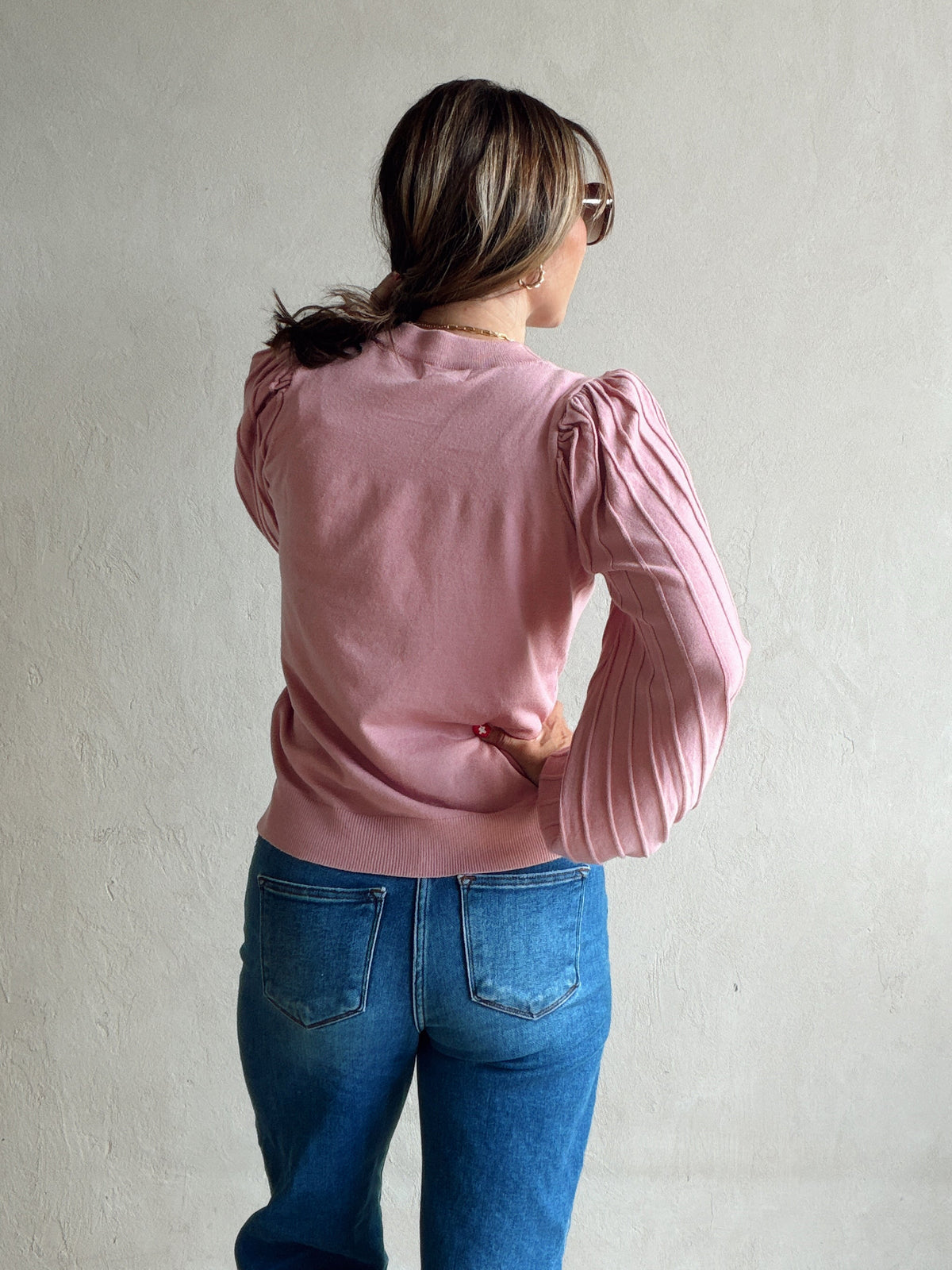 Michelle Sweater in Mauve