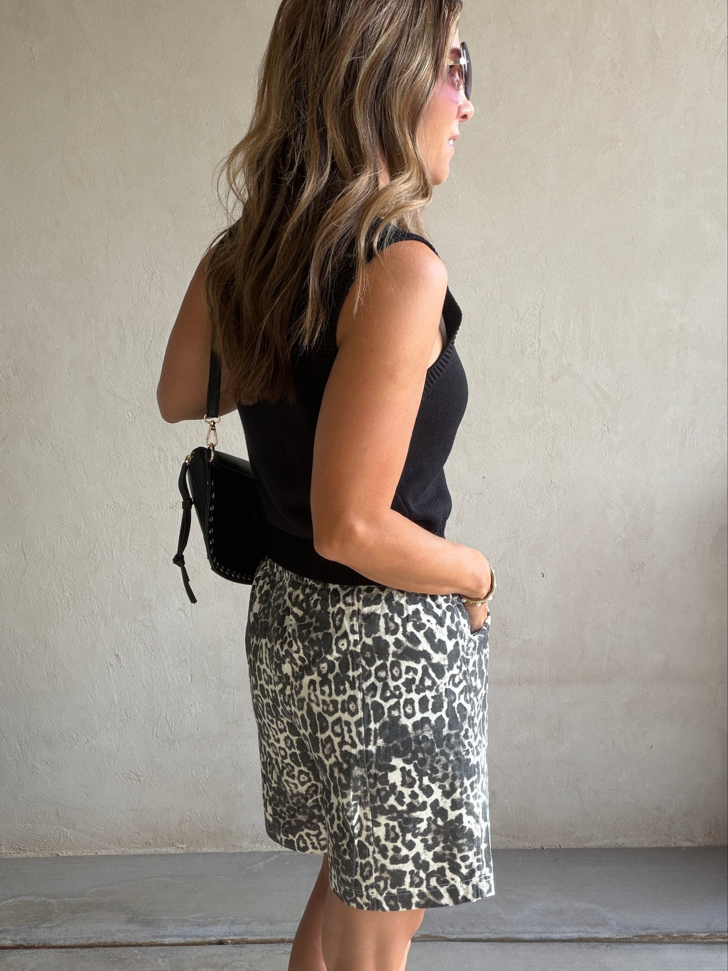 Elizabeth Tank in Black
