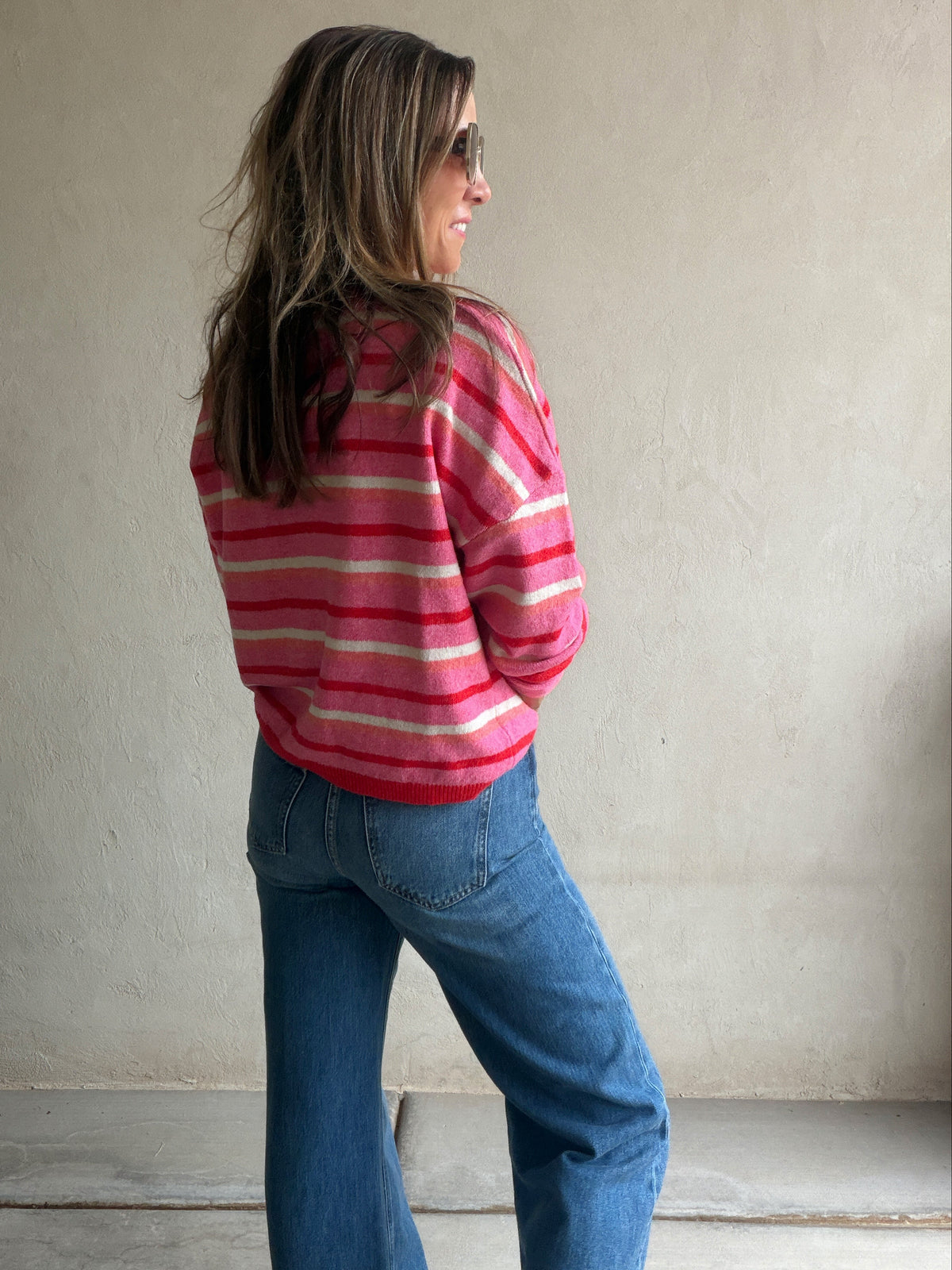 Bridget Cardigan in Pink