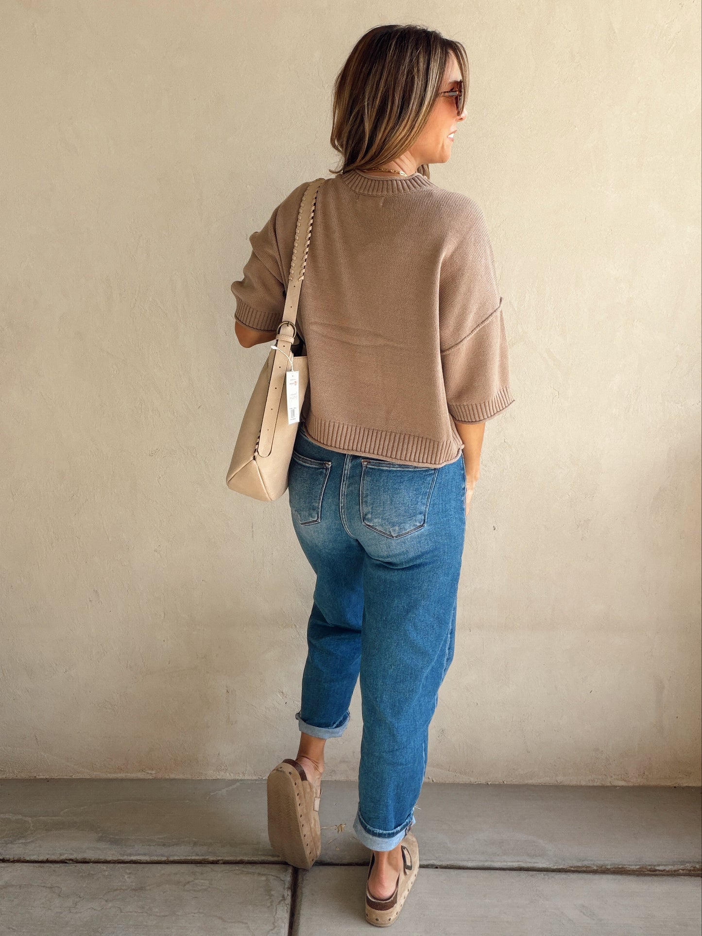 Annie Sweater in Taupe
