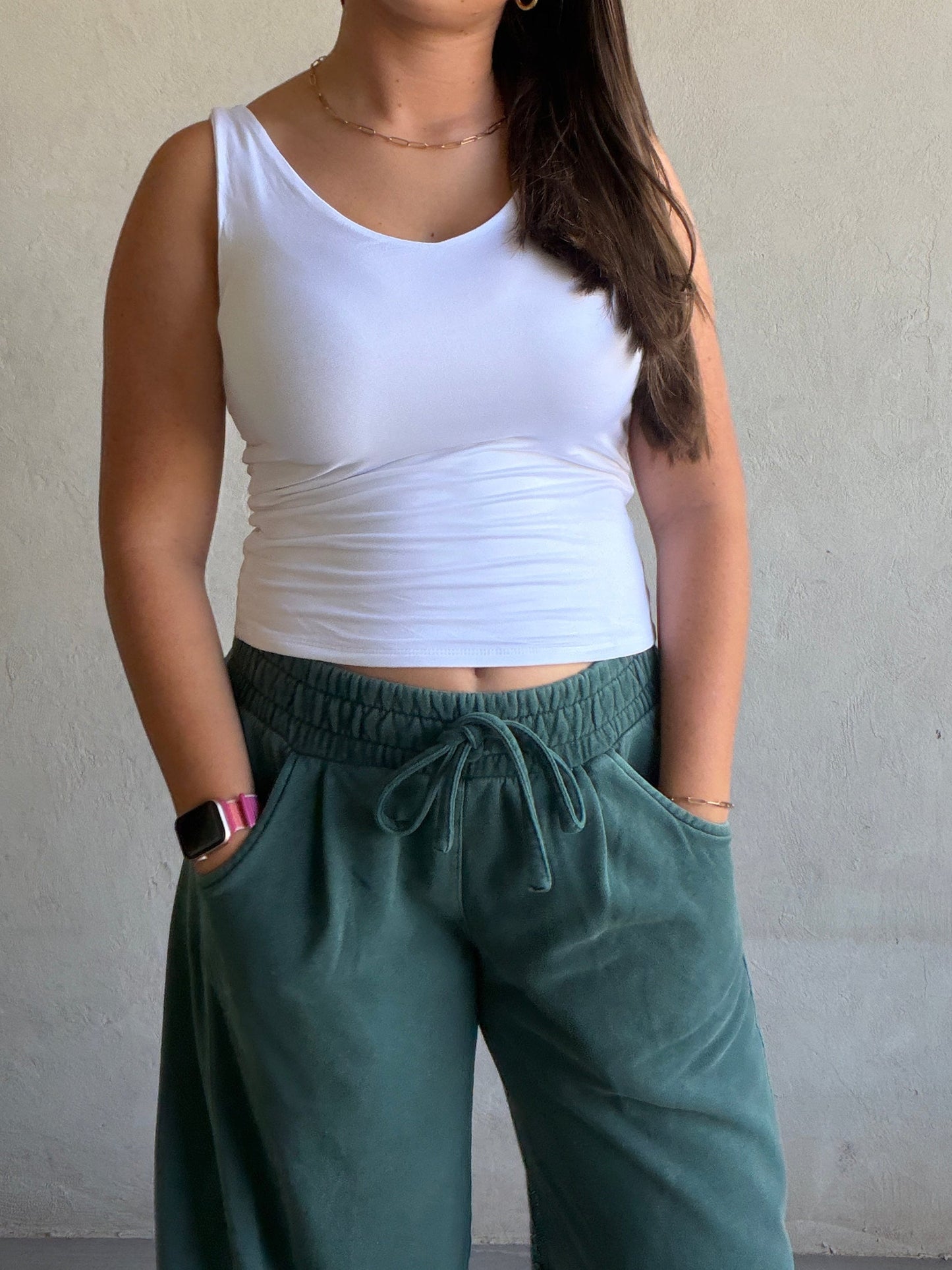 Barrel Sweatpants in Forest