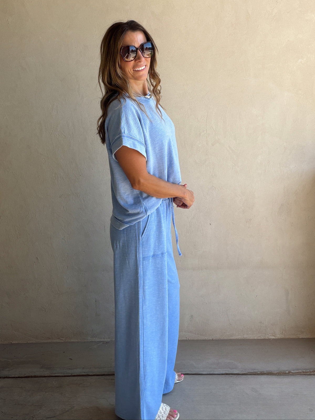Vanessa Set in Cornflower Blue