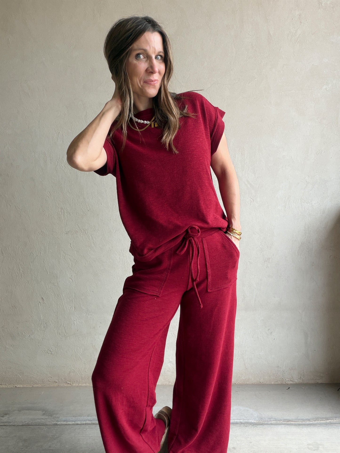 Vanessa Set in Cabernet