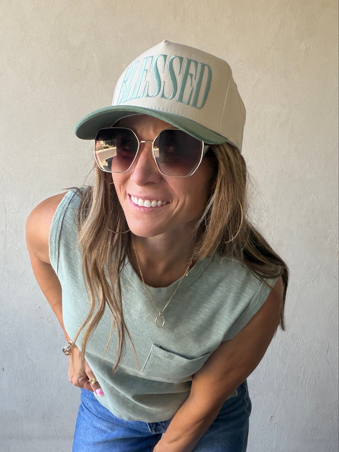 Blessed Hat in Sage