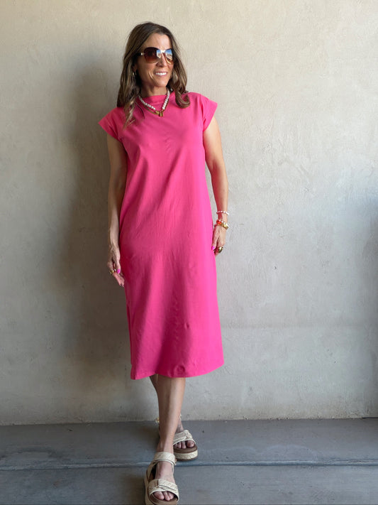 Mindi Dress in Pink