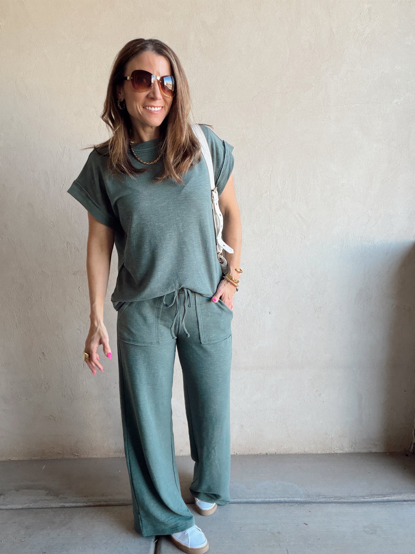 Vanessa Set in Olive