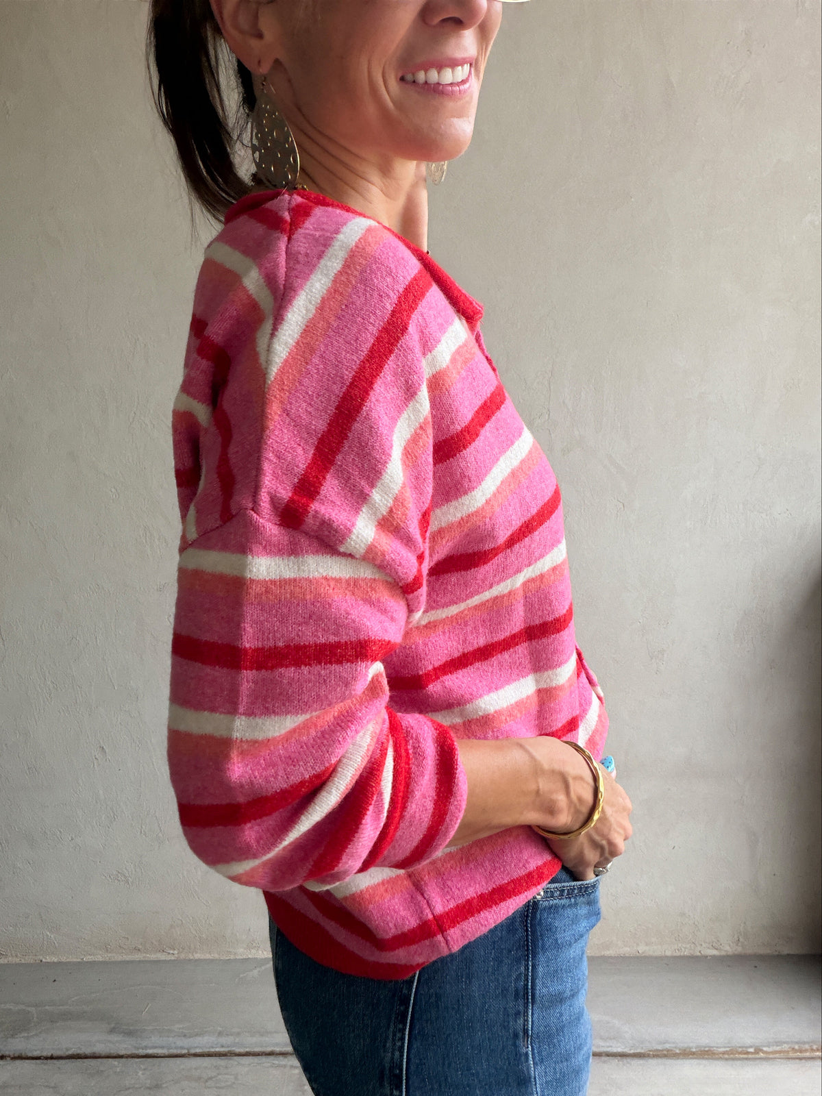 Bridget Cardigan in Pink