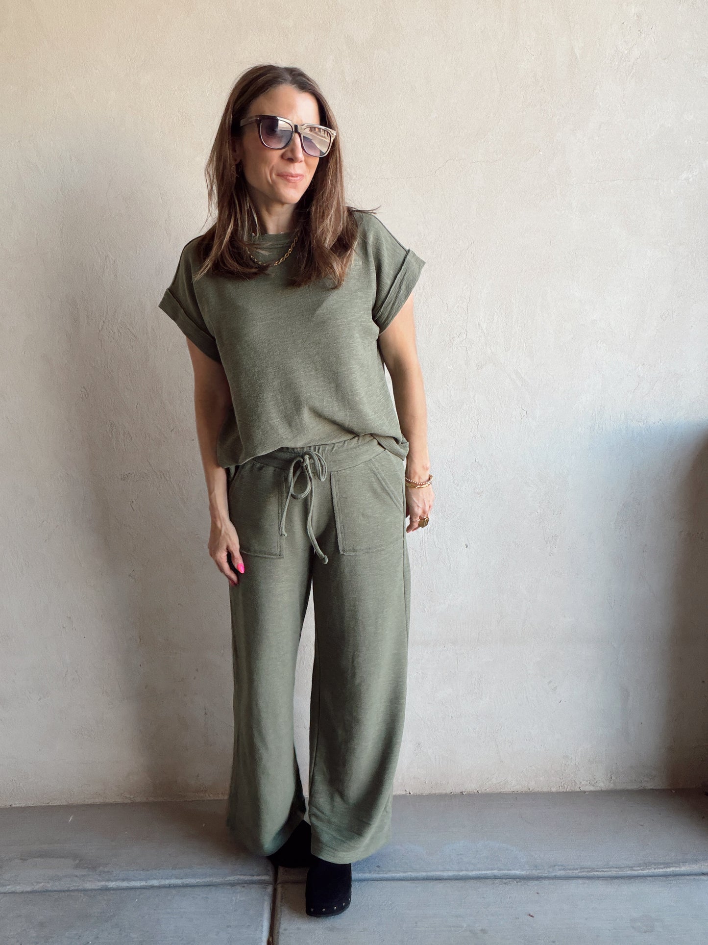Vanessa Set in Olive