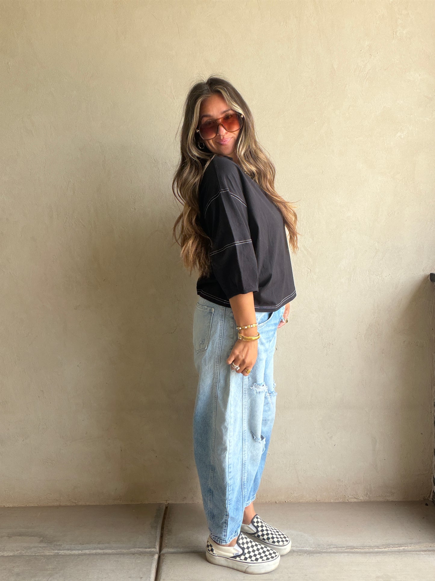 Jenelle Top in Black