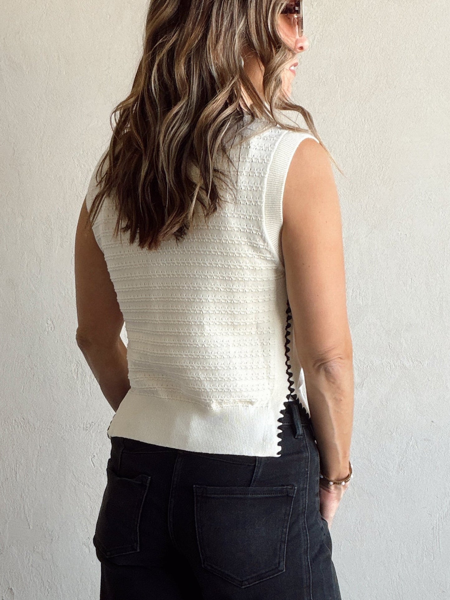 Indy Tank in Cream