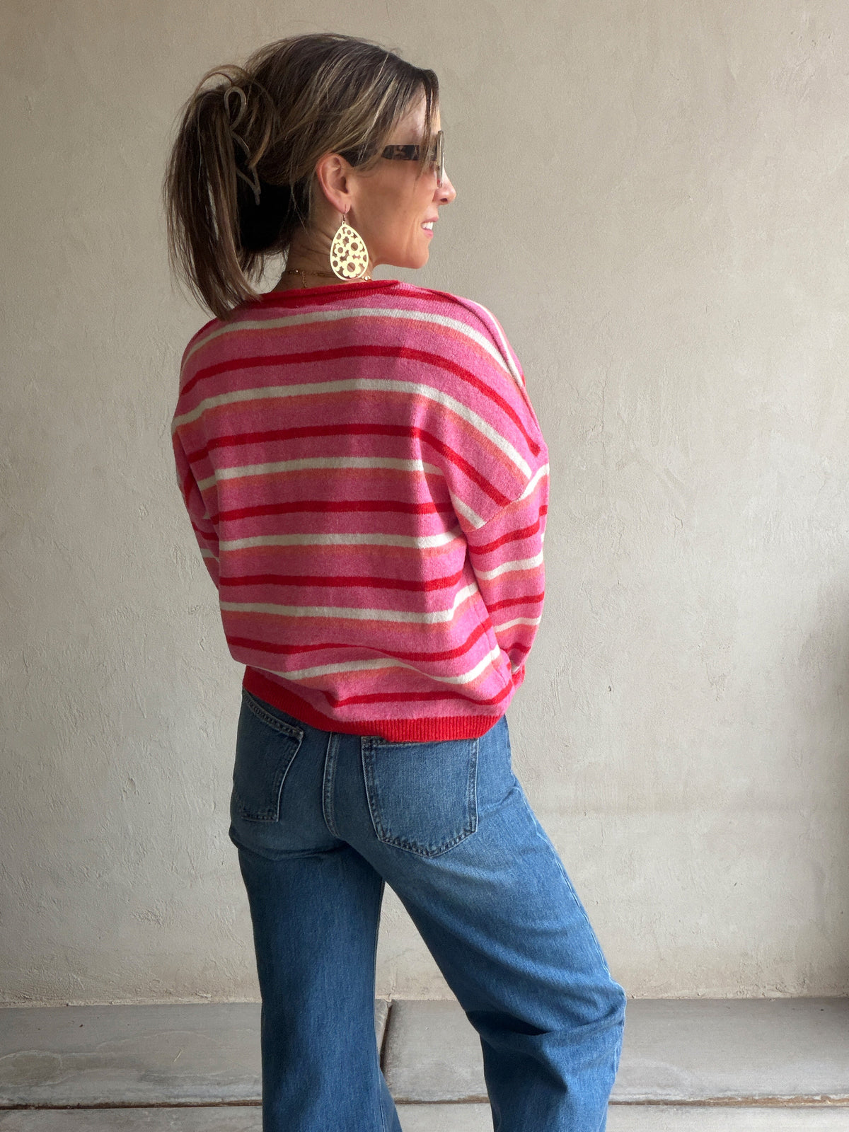Bridget Cardigan in Pink