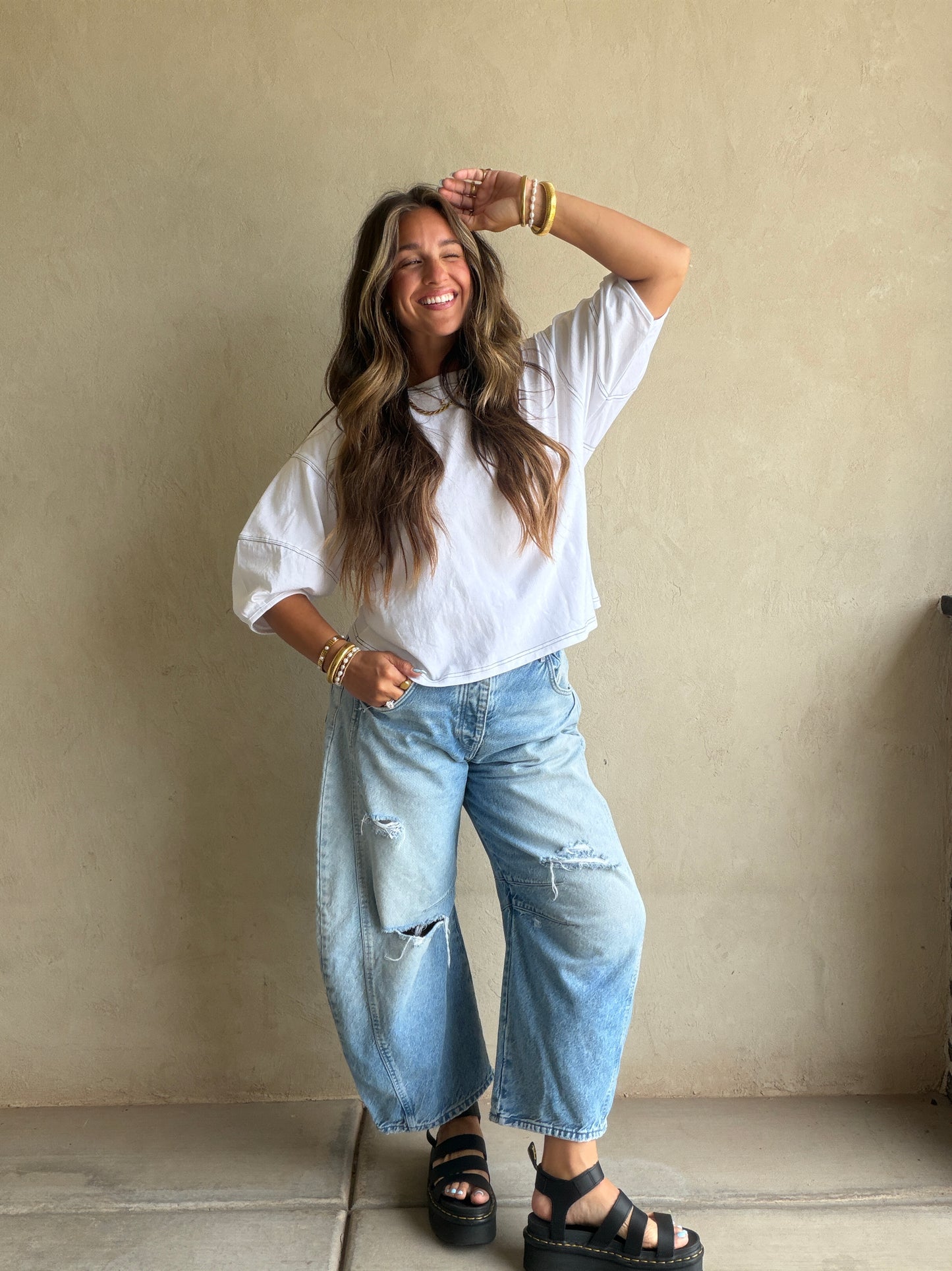 Jenelle Top in White