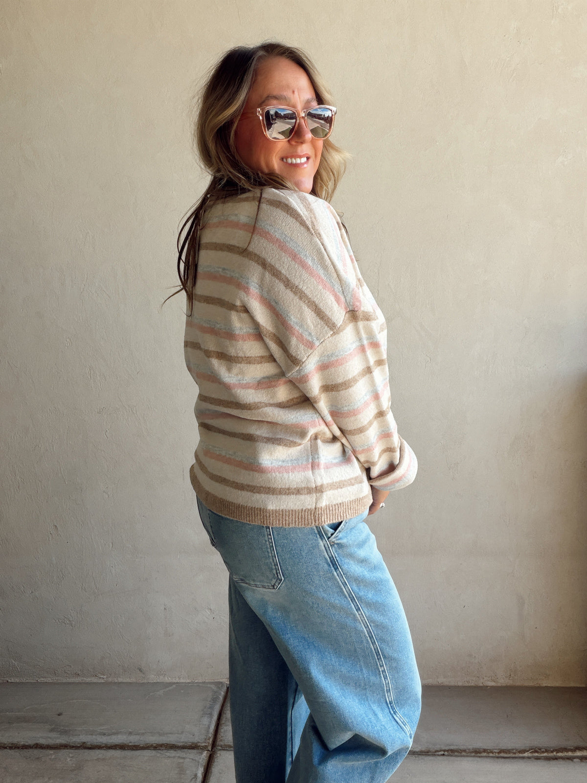 Bridget Cardigan in Natural