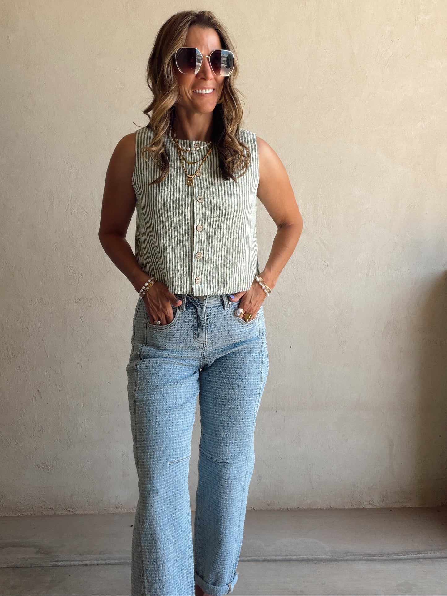 Lilly Light Wash Barrel Jeans