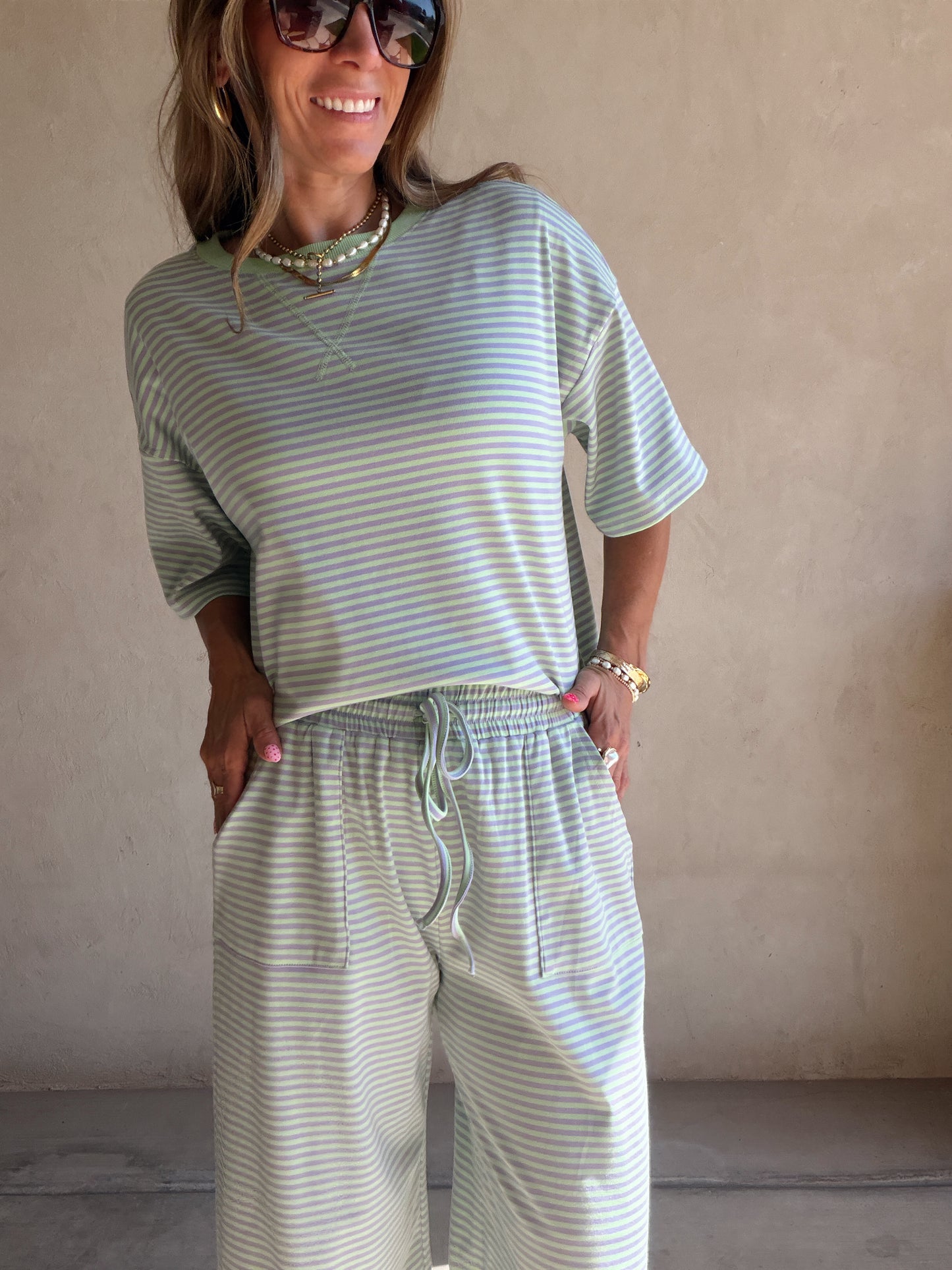 Holly Set in Citron & Lavender
