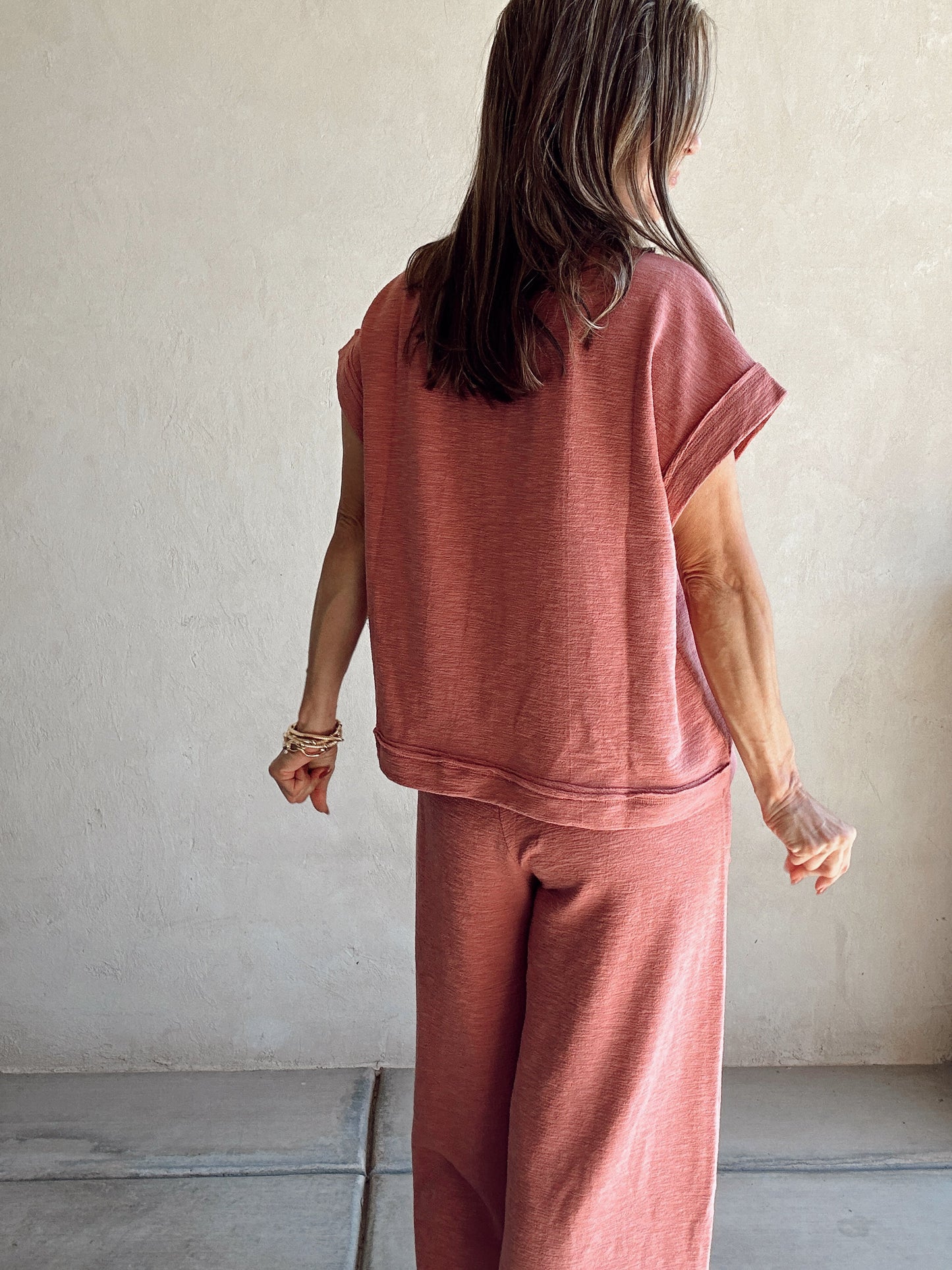 Vanessa Set in Dusty Rose