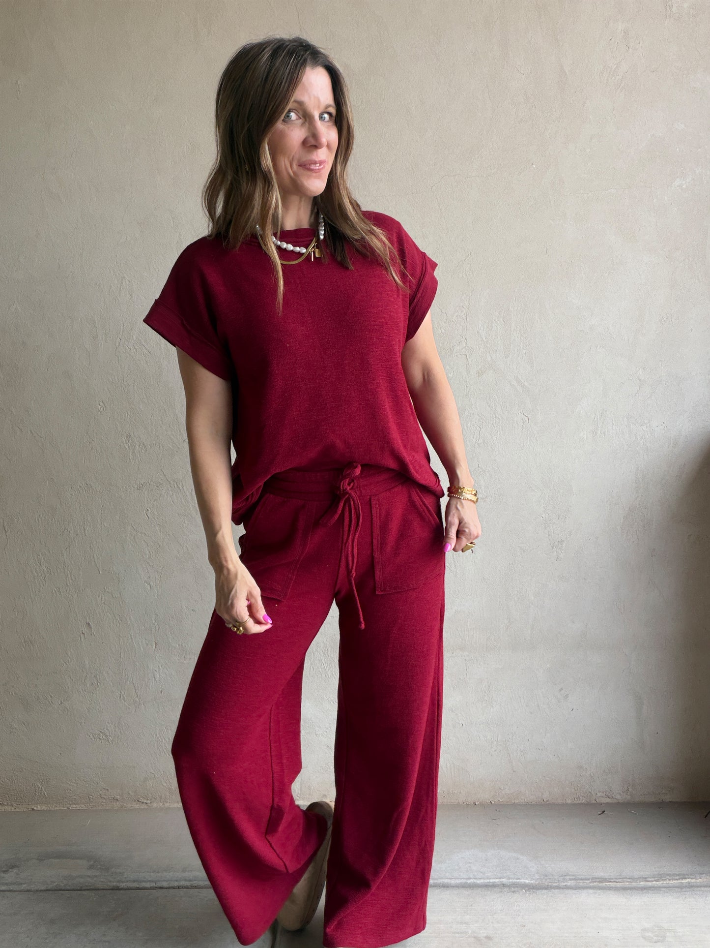 Vanessa Set in Cabernet