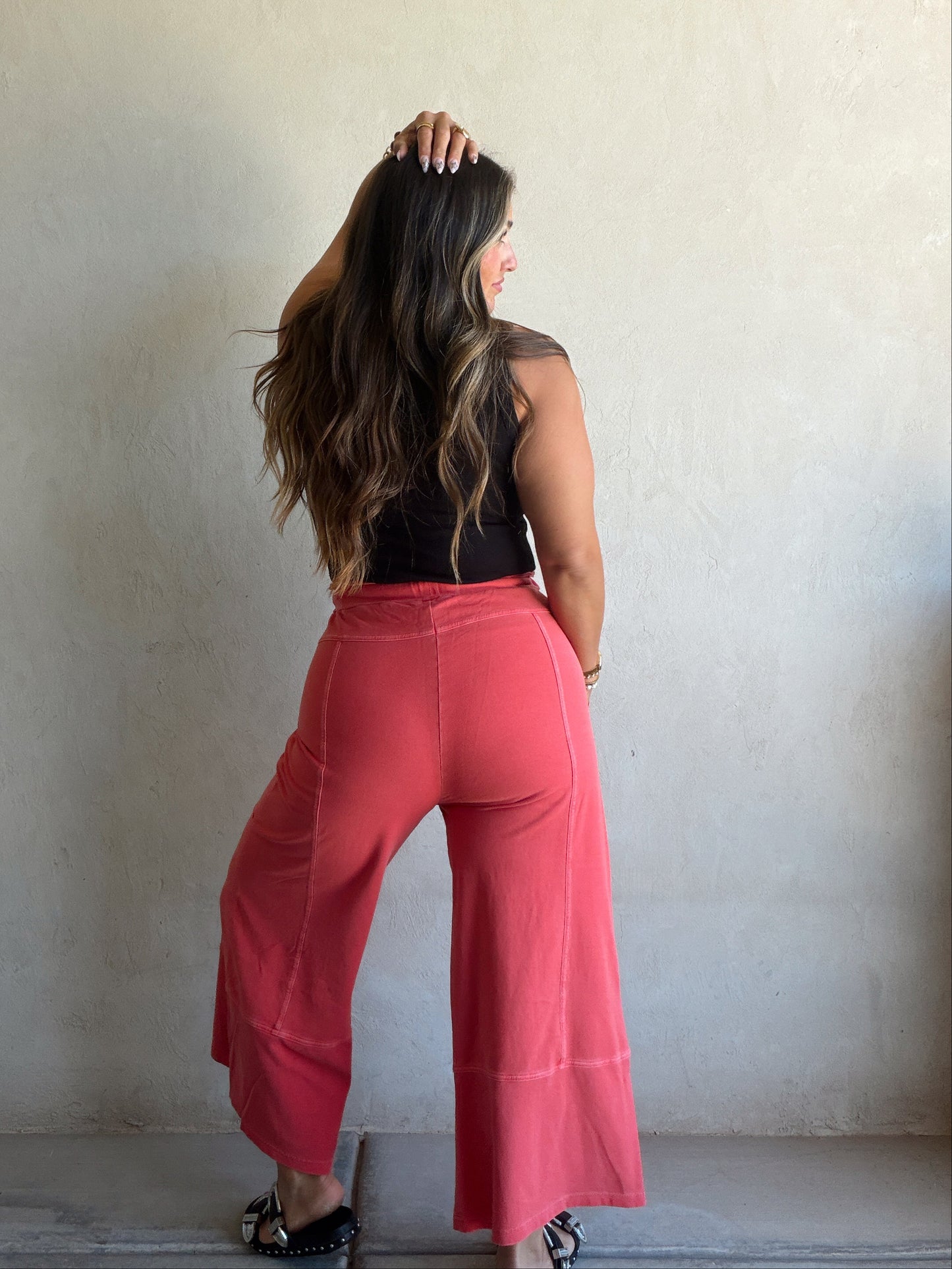 Sandy Pants in Red