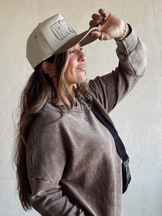 Blessed Hat in Beige