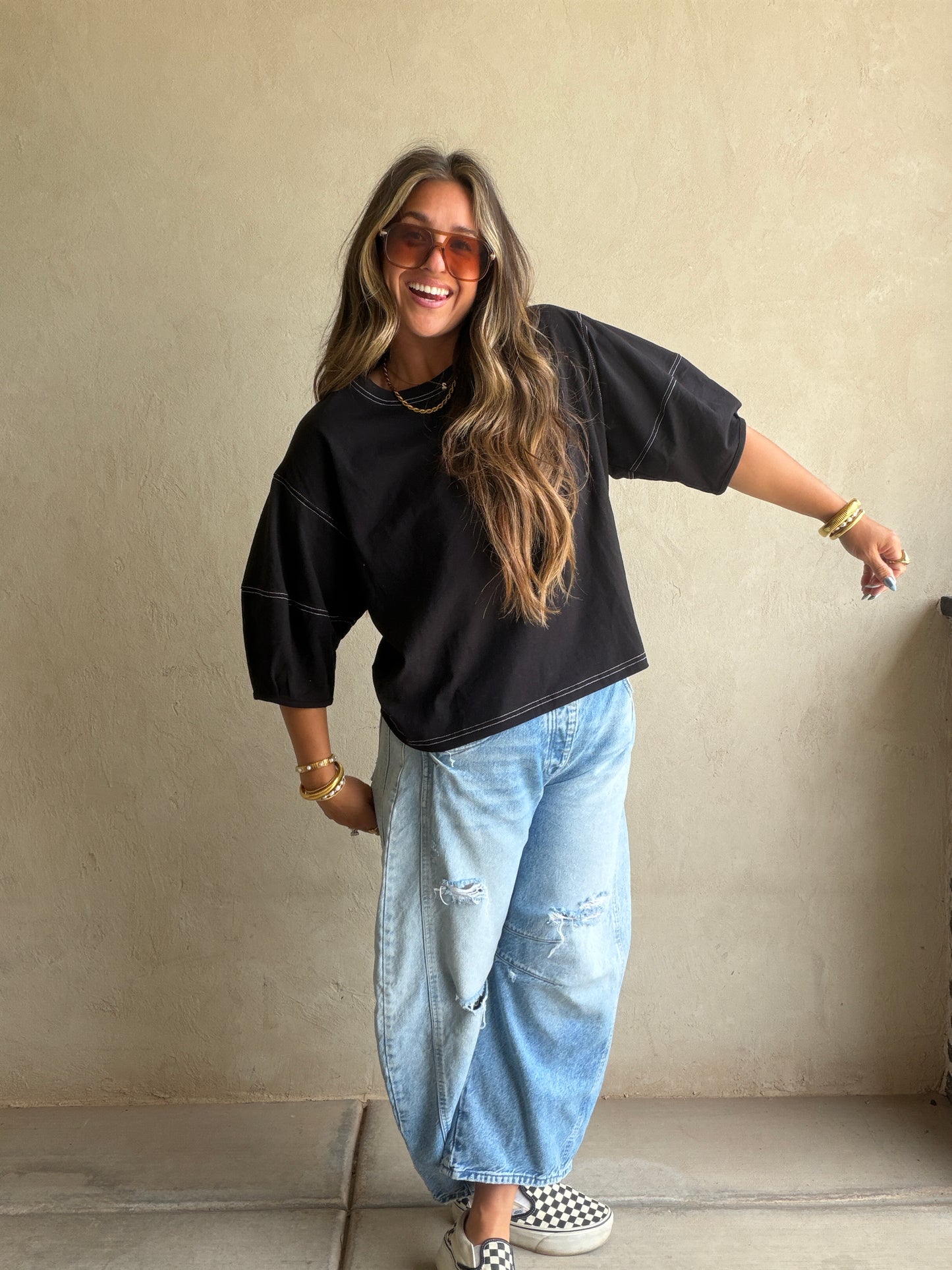 Jenelle Top in Black