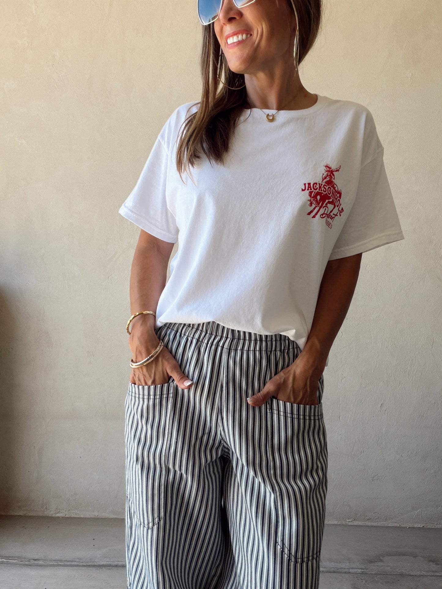 Jackson Hole Tee In White
