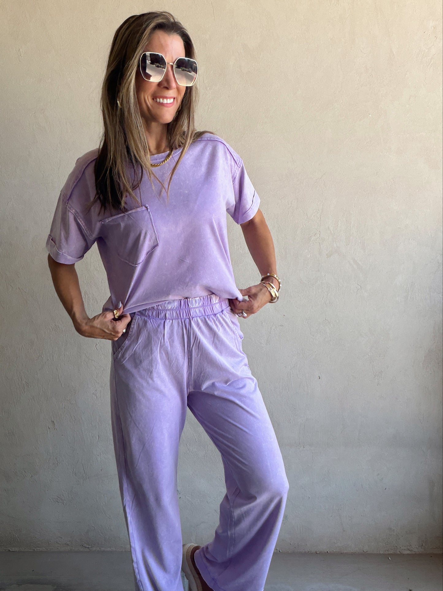 Isla Set in Lilac