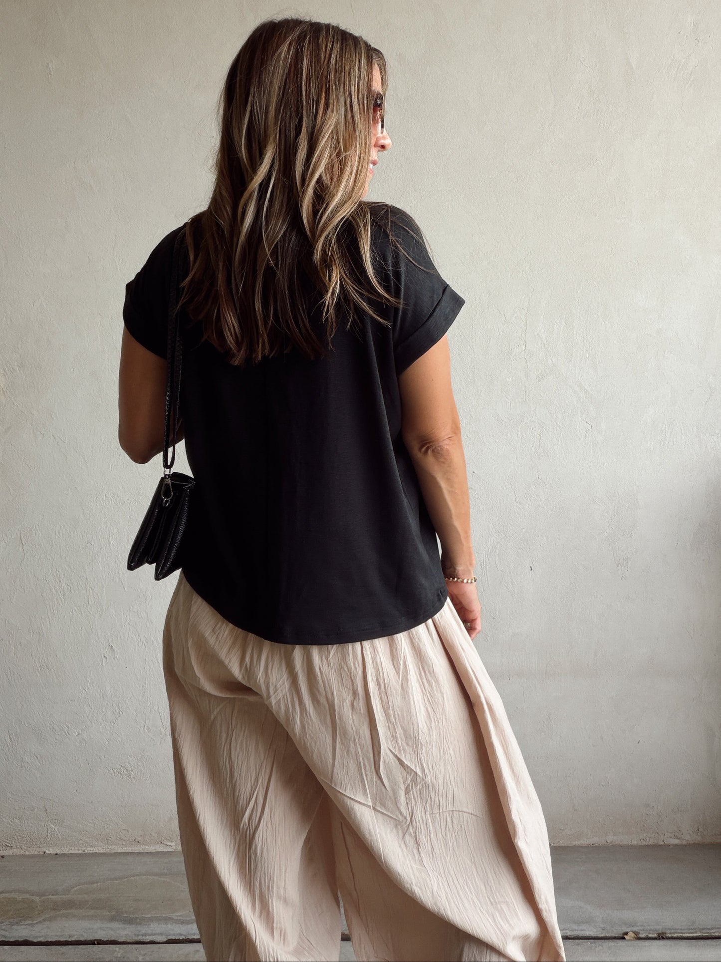 Lindsay Knit Top in Black