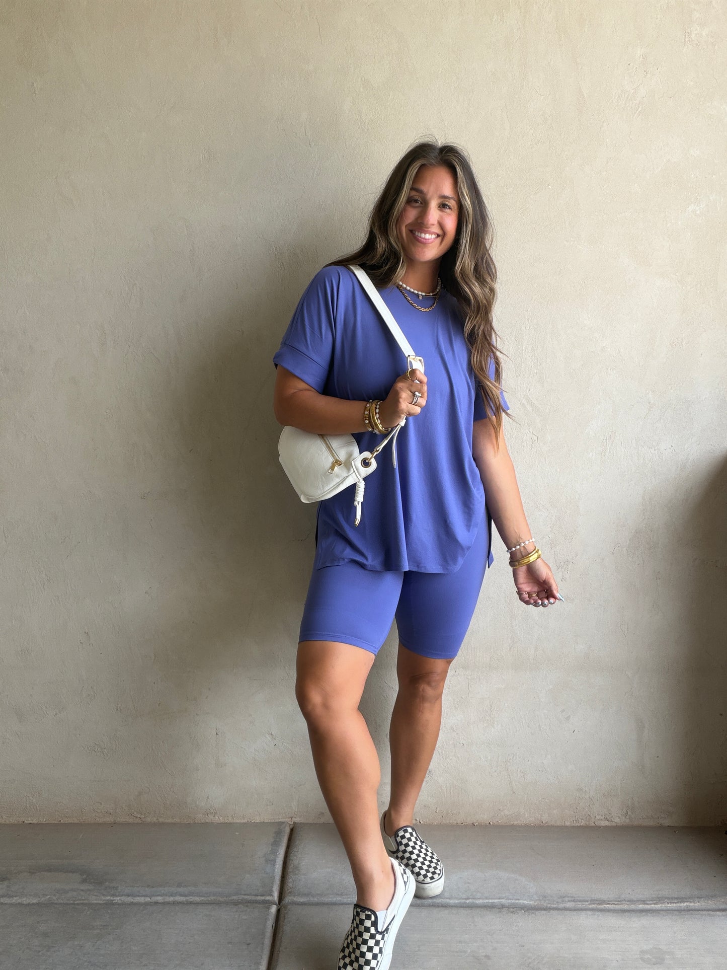 Jillian Heavenly Biker Set in Marlin