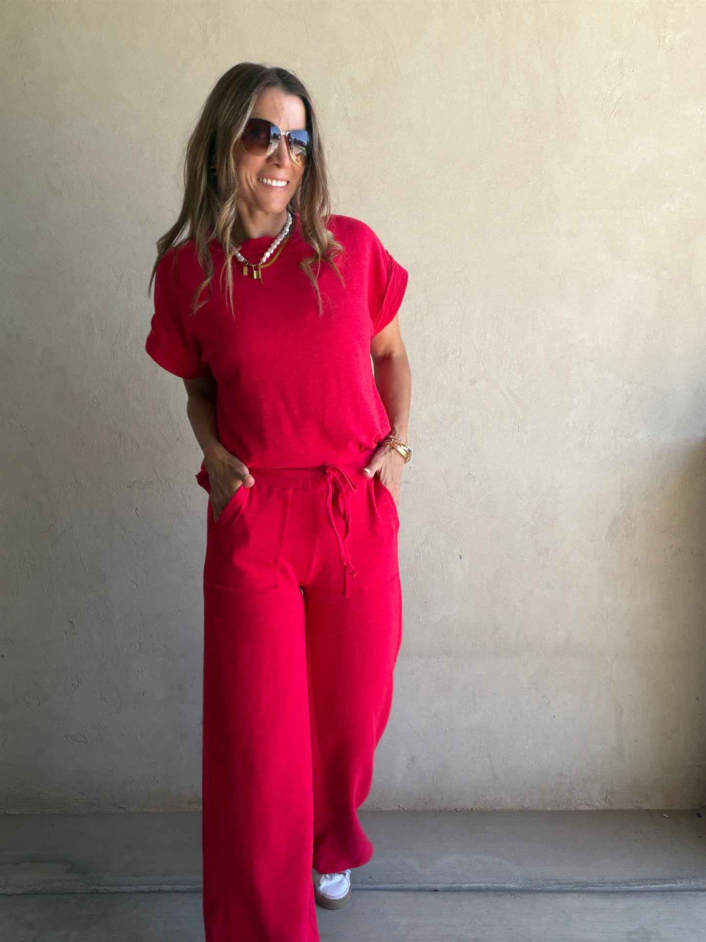 Vanessa Set in Red