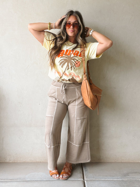 Sandy Pants in Light Brown