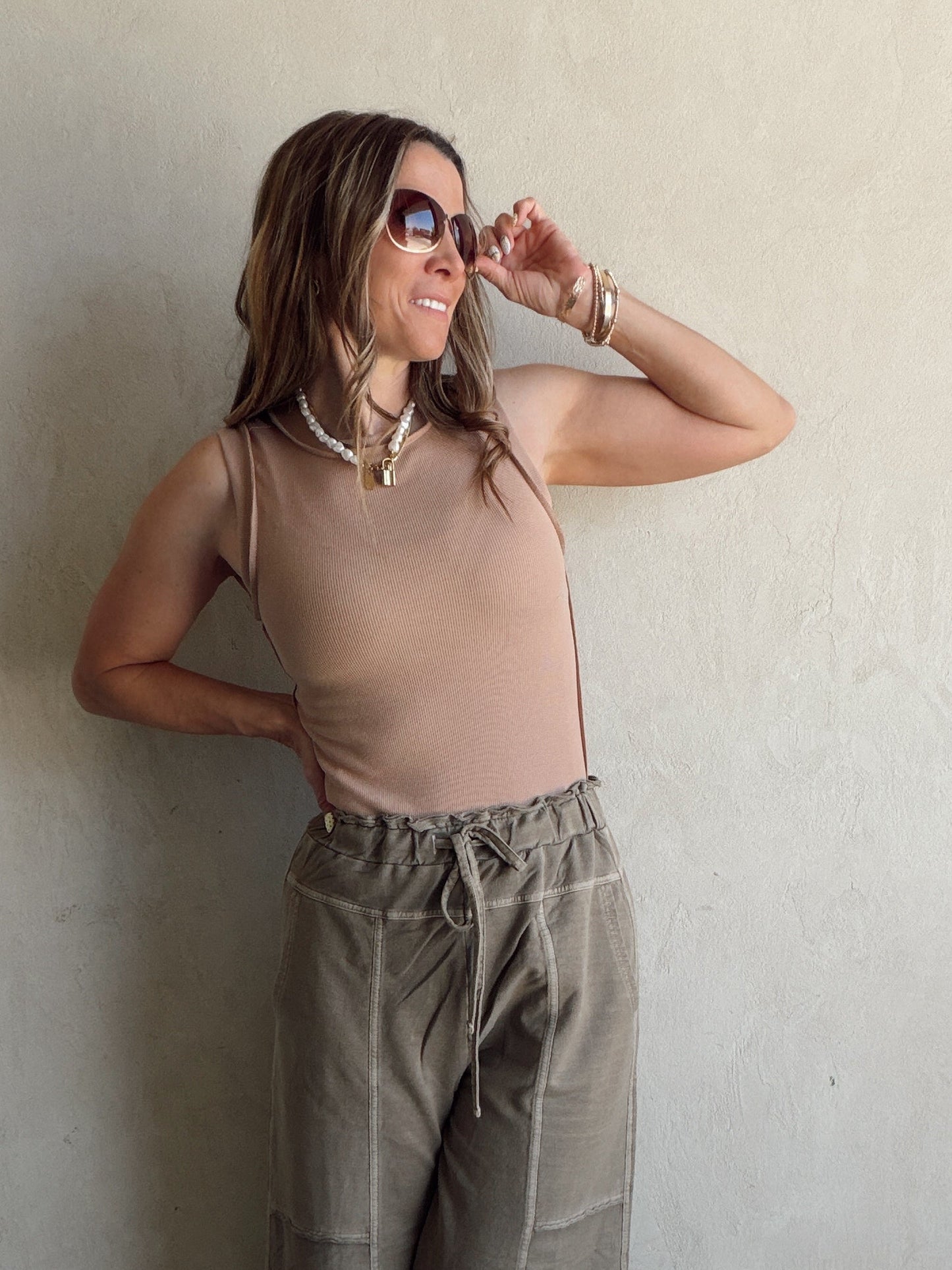 Sandy Pants in Brown