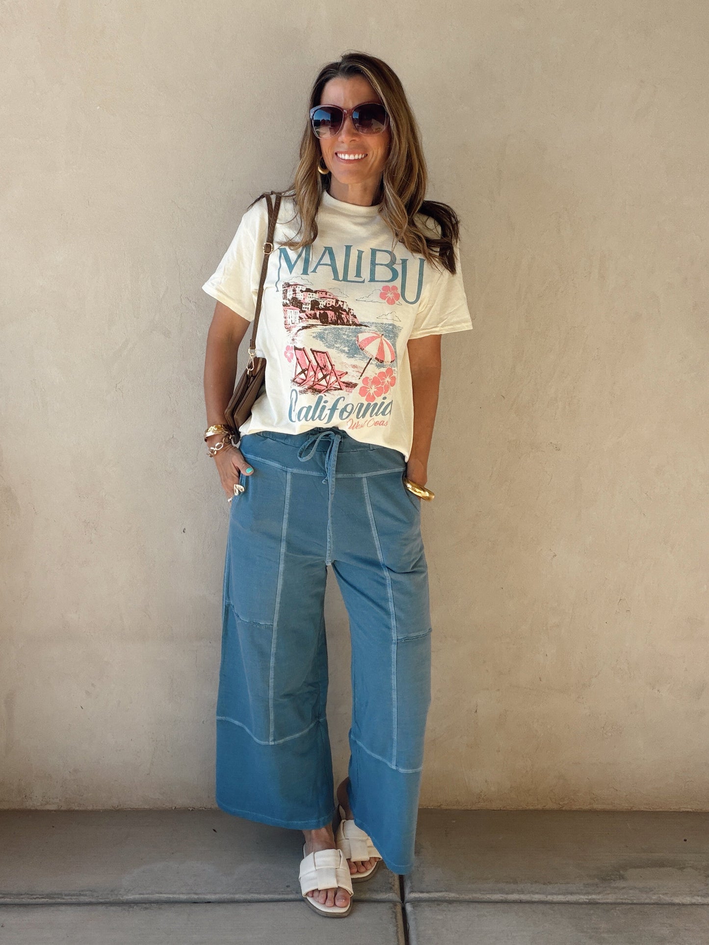 Sandy Pants in Blue