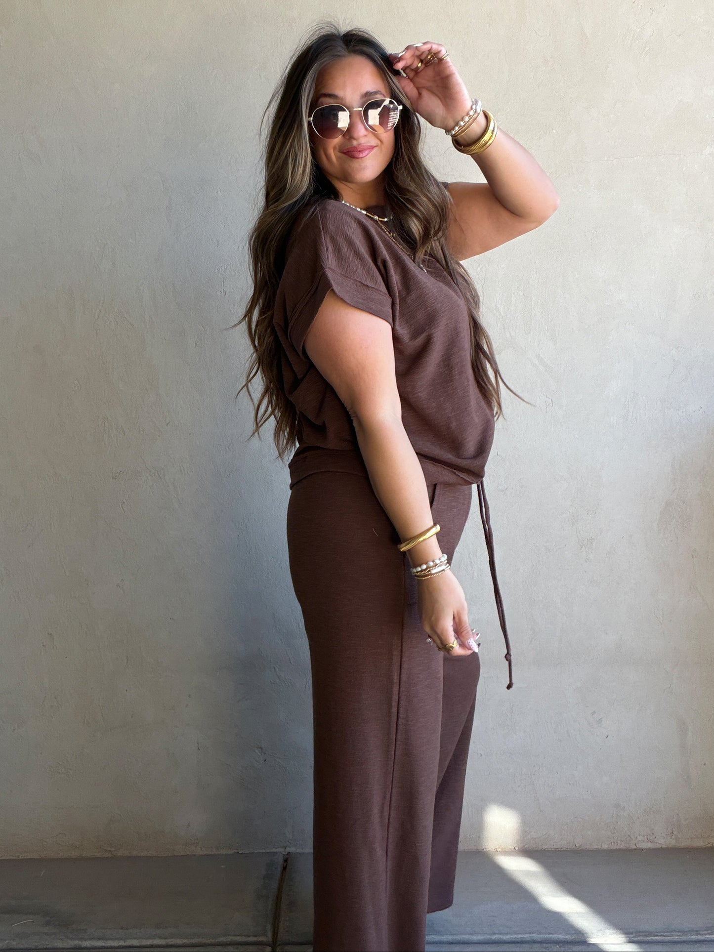 Vanessa Set in Brown