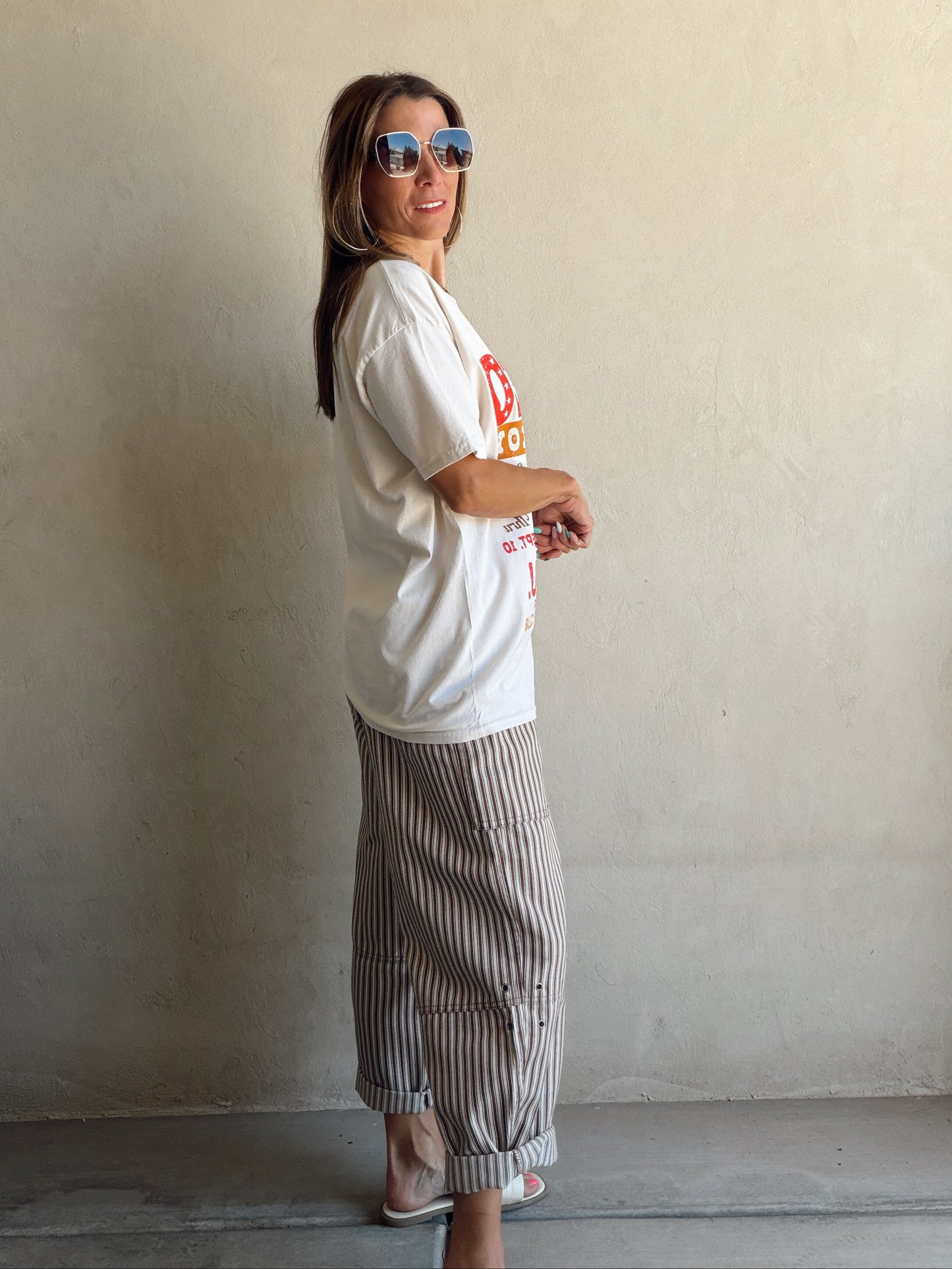 Rodeo Tee in Cream
