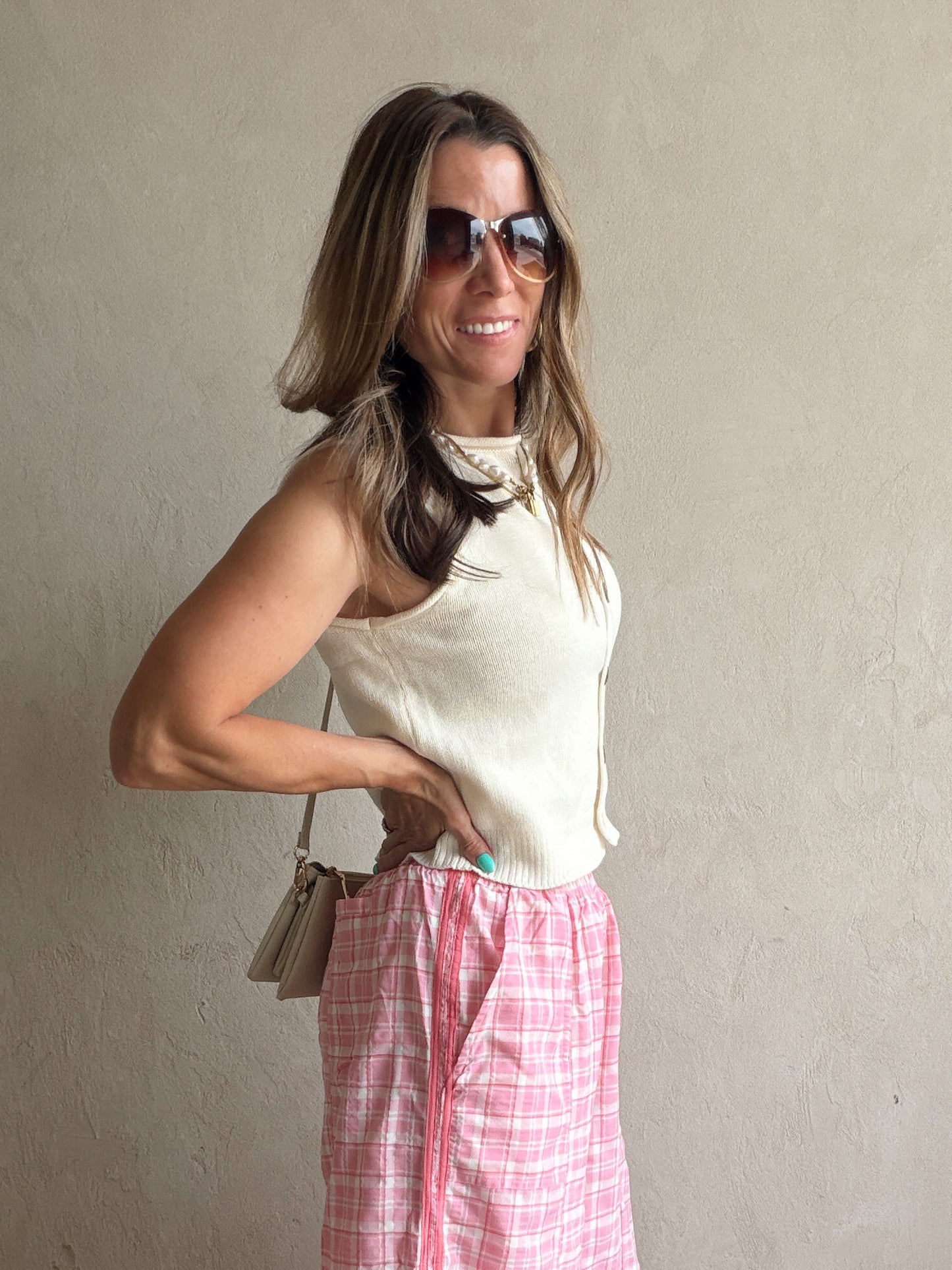 Amanda Vest in Cream