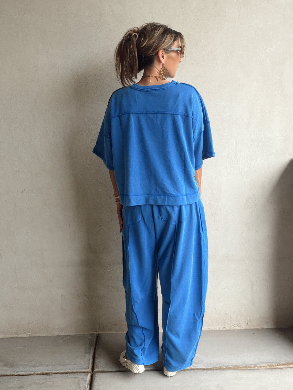 Clara Set in Mineral Washed BYU Blue