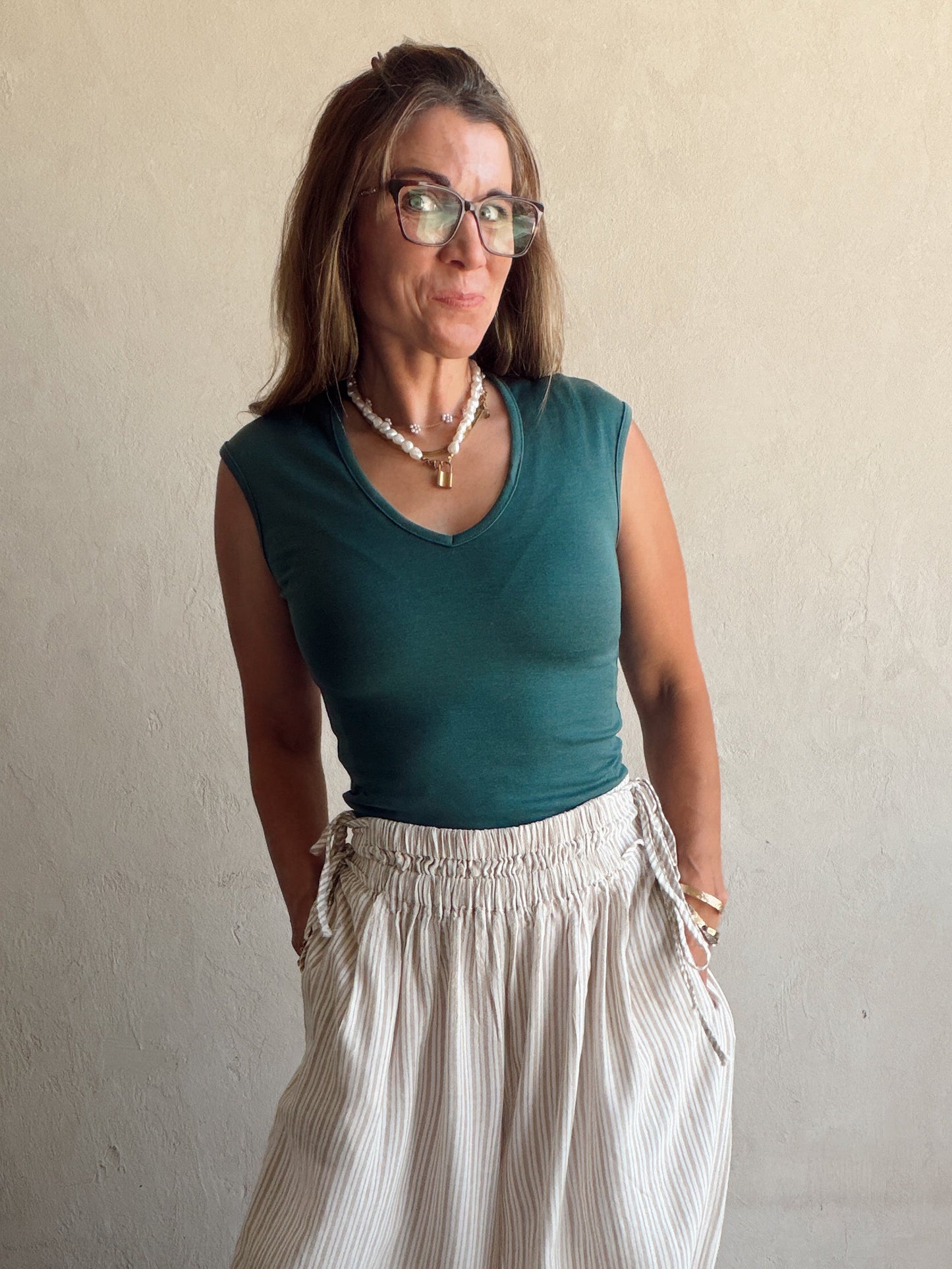 Tawni Top in Dark Teal