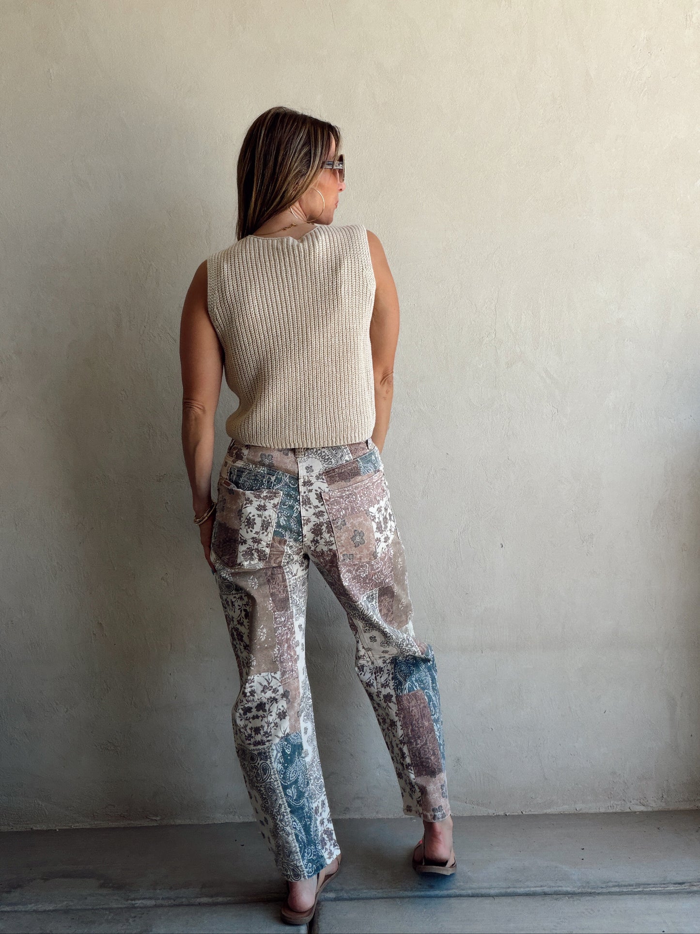 Hadley Quilted Drawstring Barrel Pants