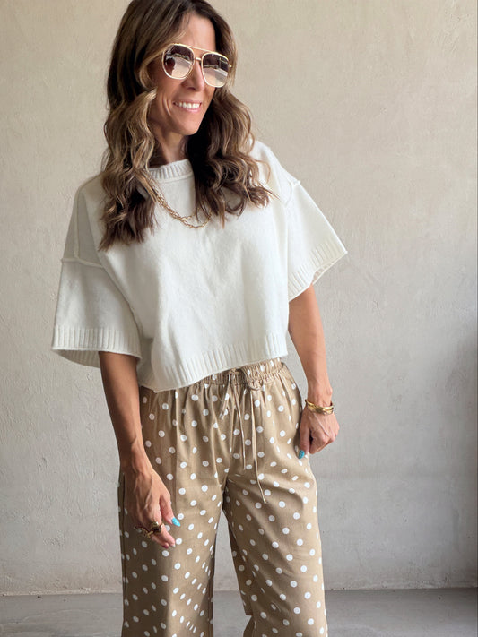 Ivy Sweater in Ivory