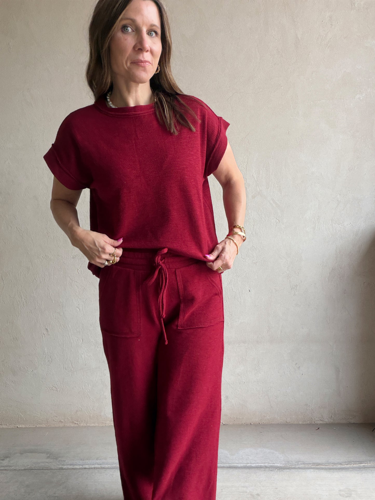 Vanessa Set in Cabernet