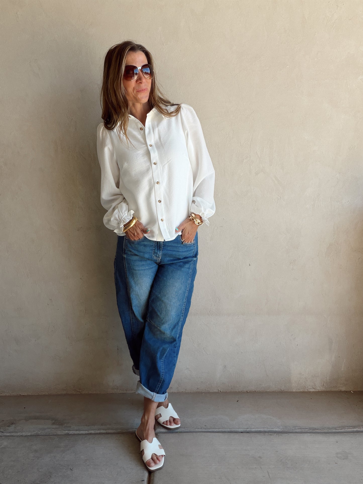 Amelia Top in White